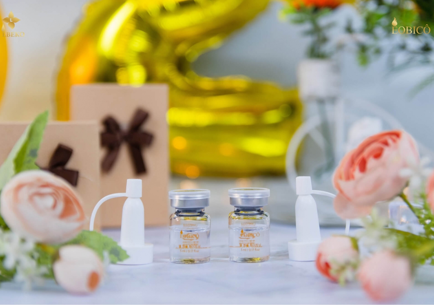 TINH CHẤT CĂNG BÓNG L’AMPOULE WHITENING EOBICÔ 5