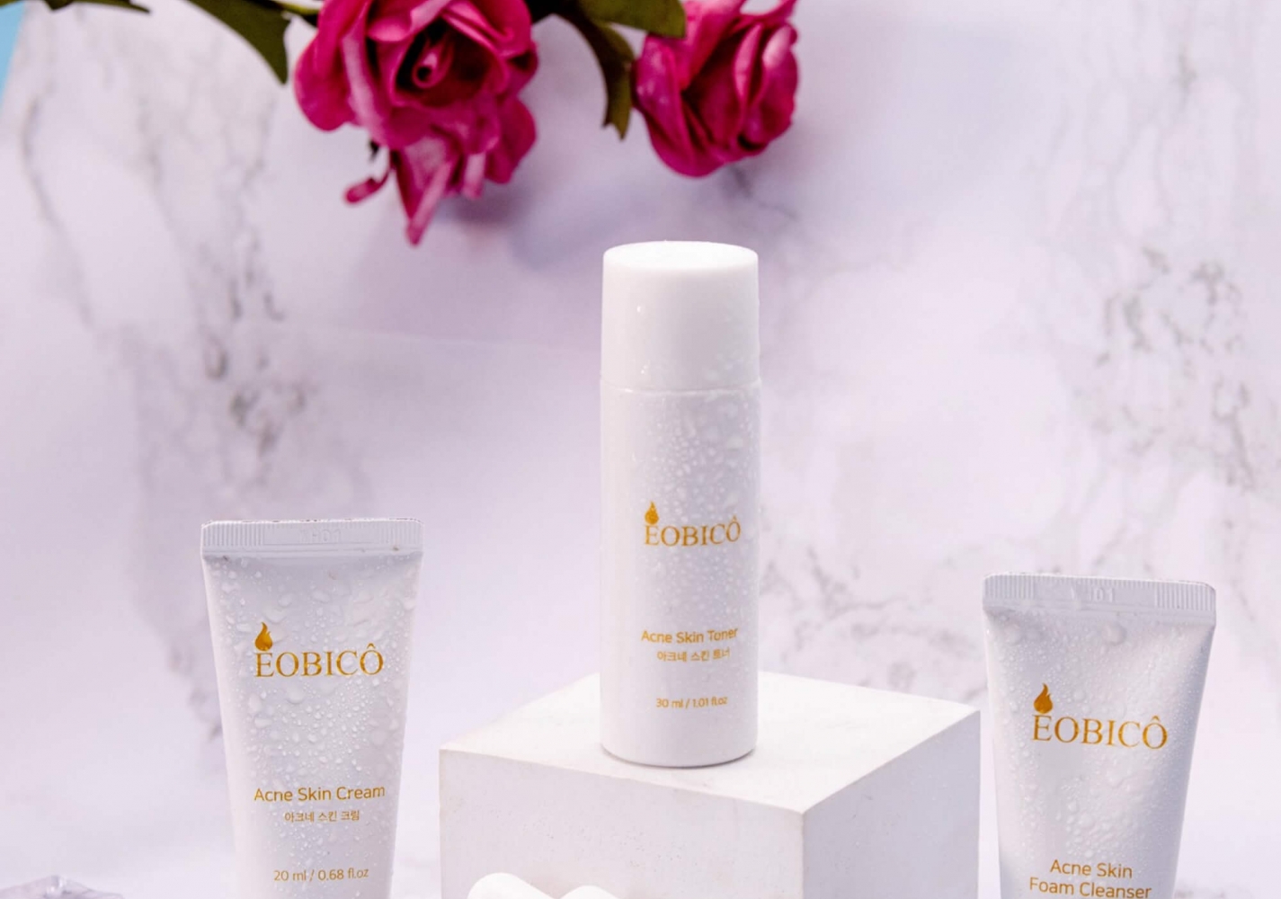 SET DƯỠNG DA ACNE SKIN CARE KIT EOBICÔ 1