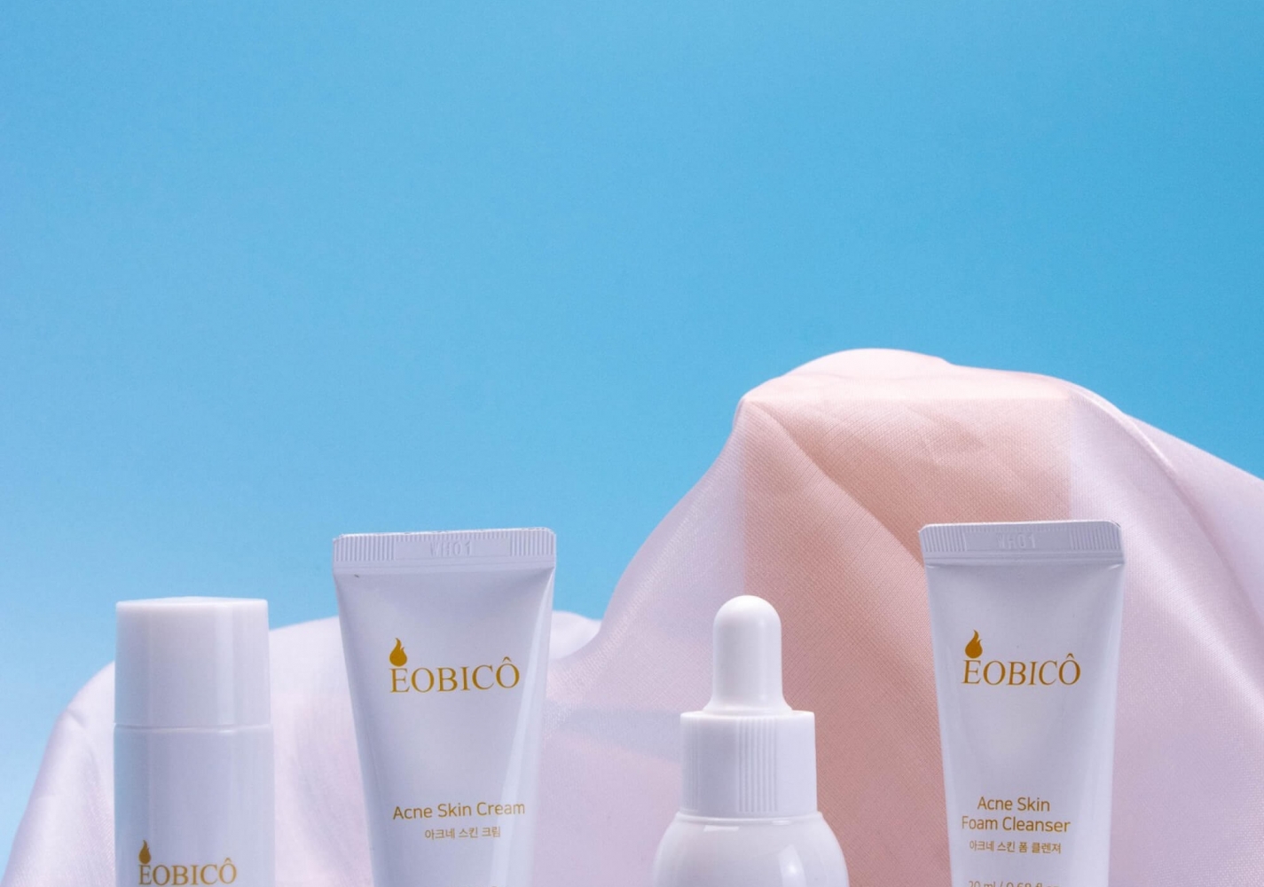 SET DƯỠNG DA ACNE SKIN CARE KIT EOBICÔ 4